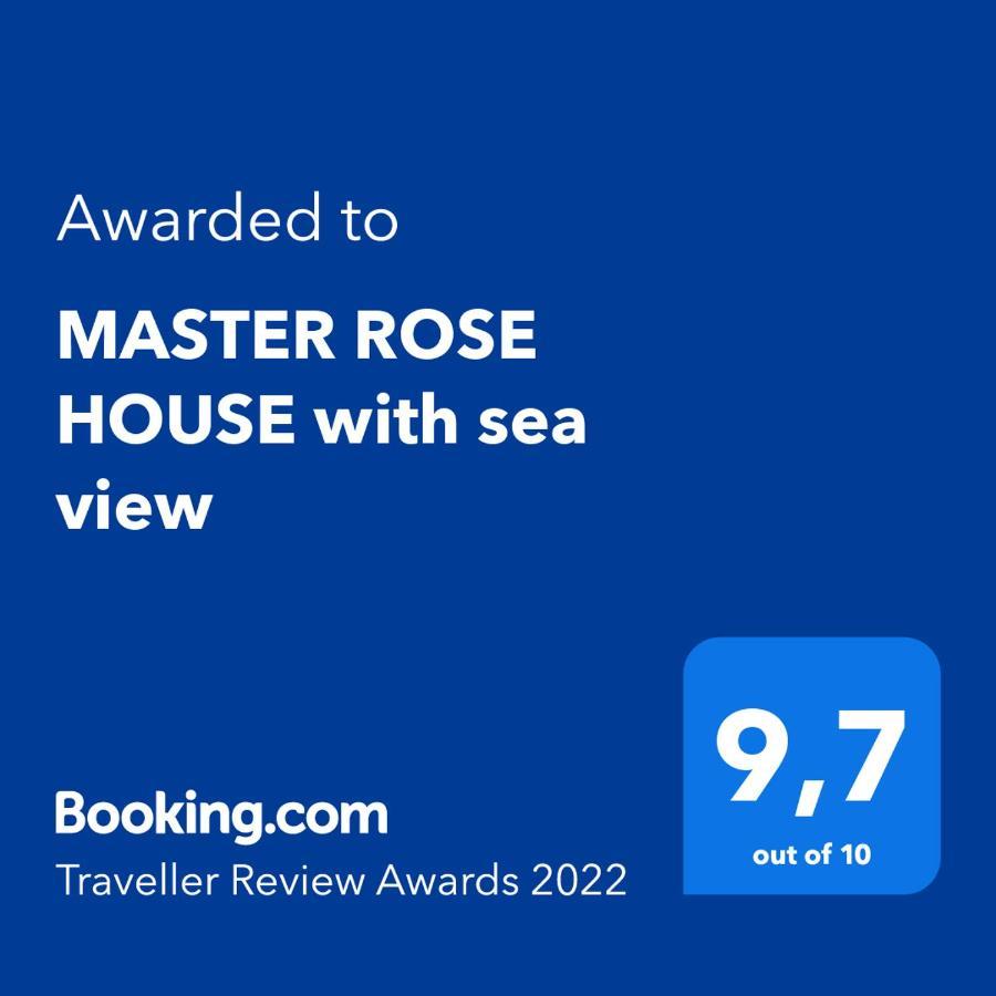 Vila Master Rose House With Sea View Nafplio Exteriér fotografie